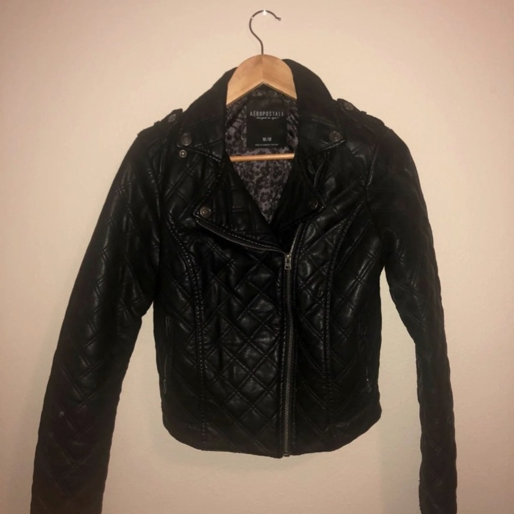 Aeropostale Leather Jacket